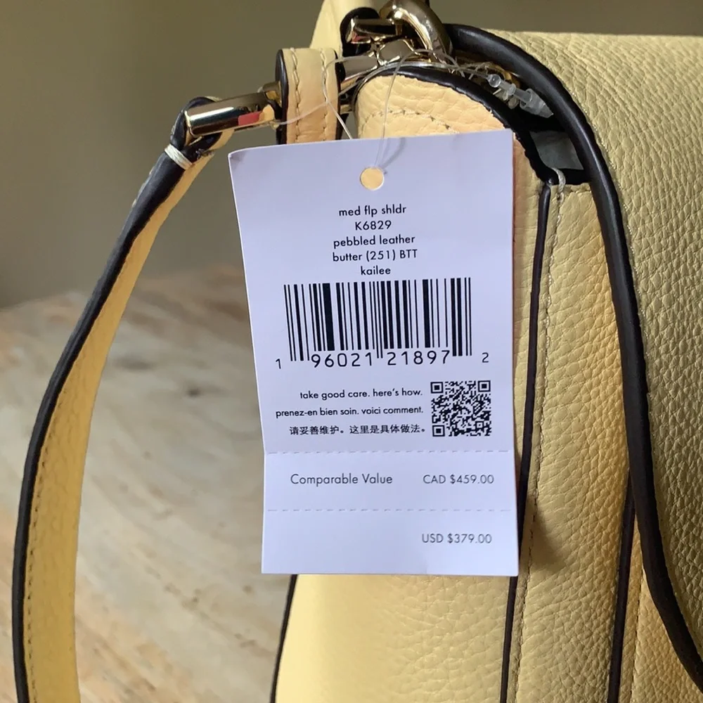 KATE SPADE ♠️ “Kailee” medium flap shoulder bag - - Picture 6 of 10